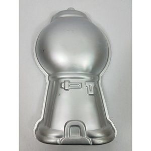 Vtg Wilton Bubble Gum Gumball Machine Cake Pan Snow Globe 2105-2858 1987